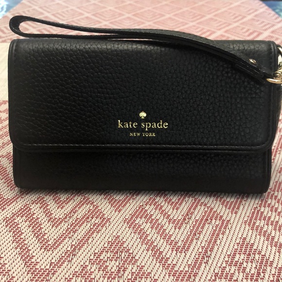 Leather Kate spade wristlet - Picture 1 of 5